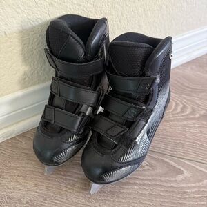 Jackson Softec Black Ice Skates Size 11J